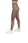 Jump Leopard Print Leggings in Brown